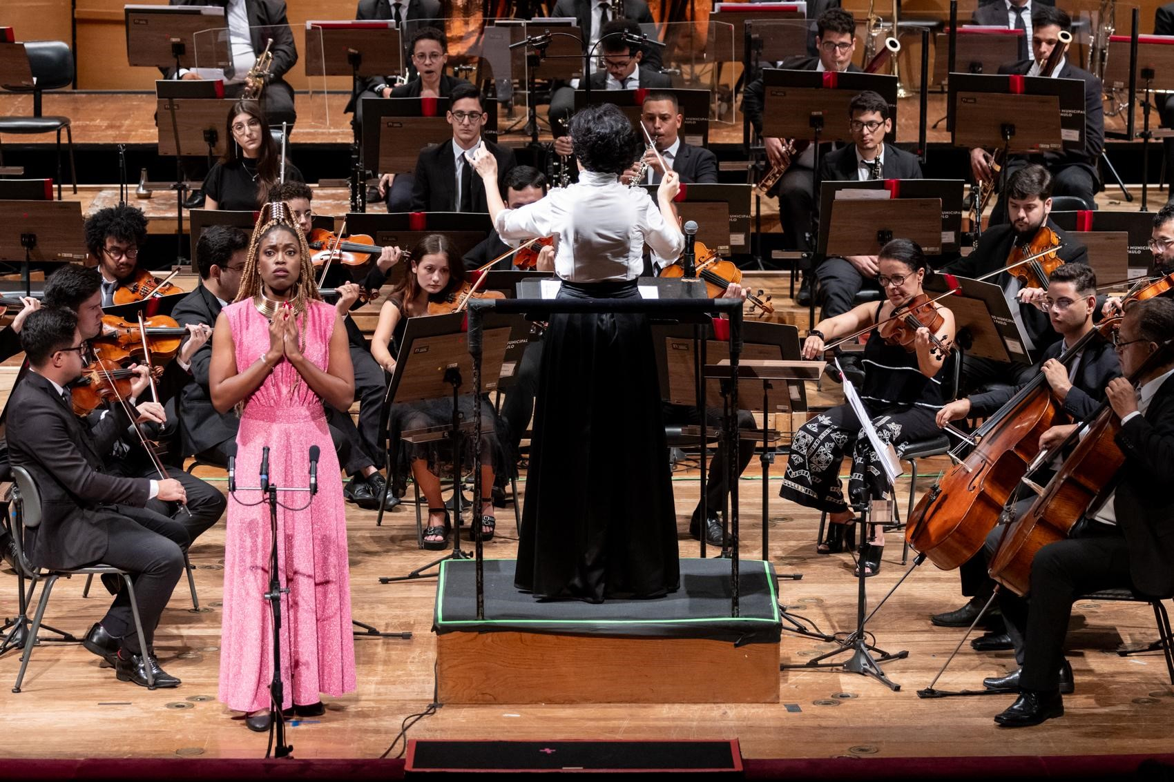 Concerto realizado na Sala de Espetáculo do Theatro Municipal de São Paulo