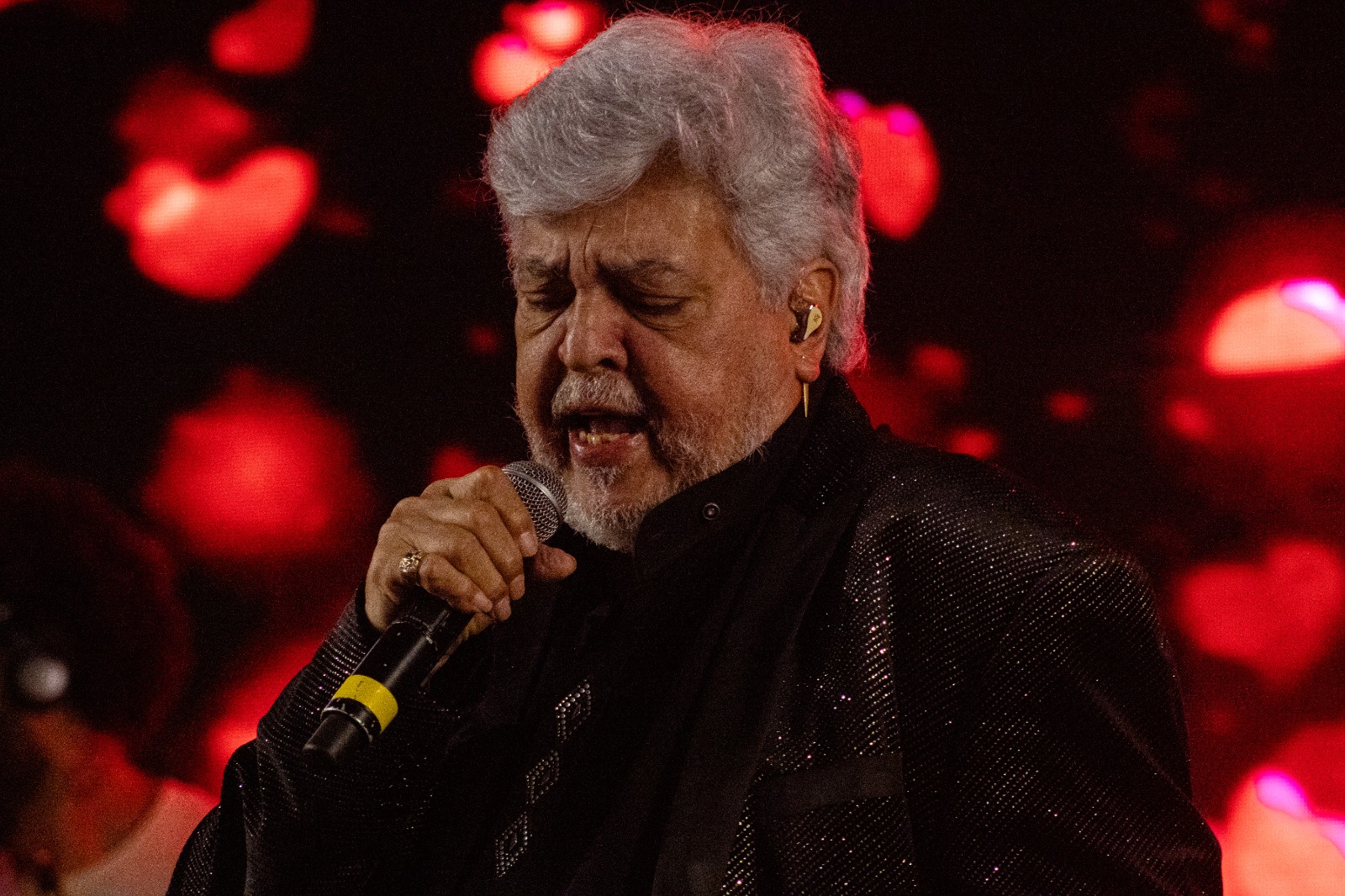 Sidney Magal em show no Vale do Anhangabaú