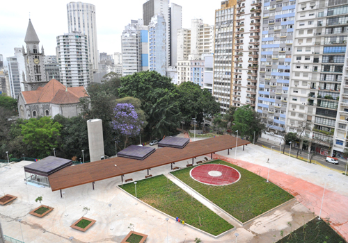 Imagem Aérea Praça Roosvelt
