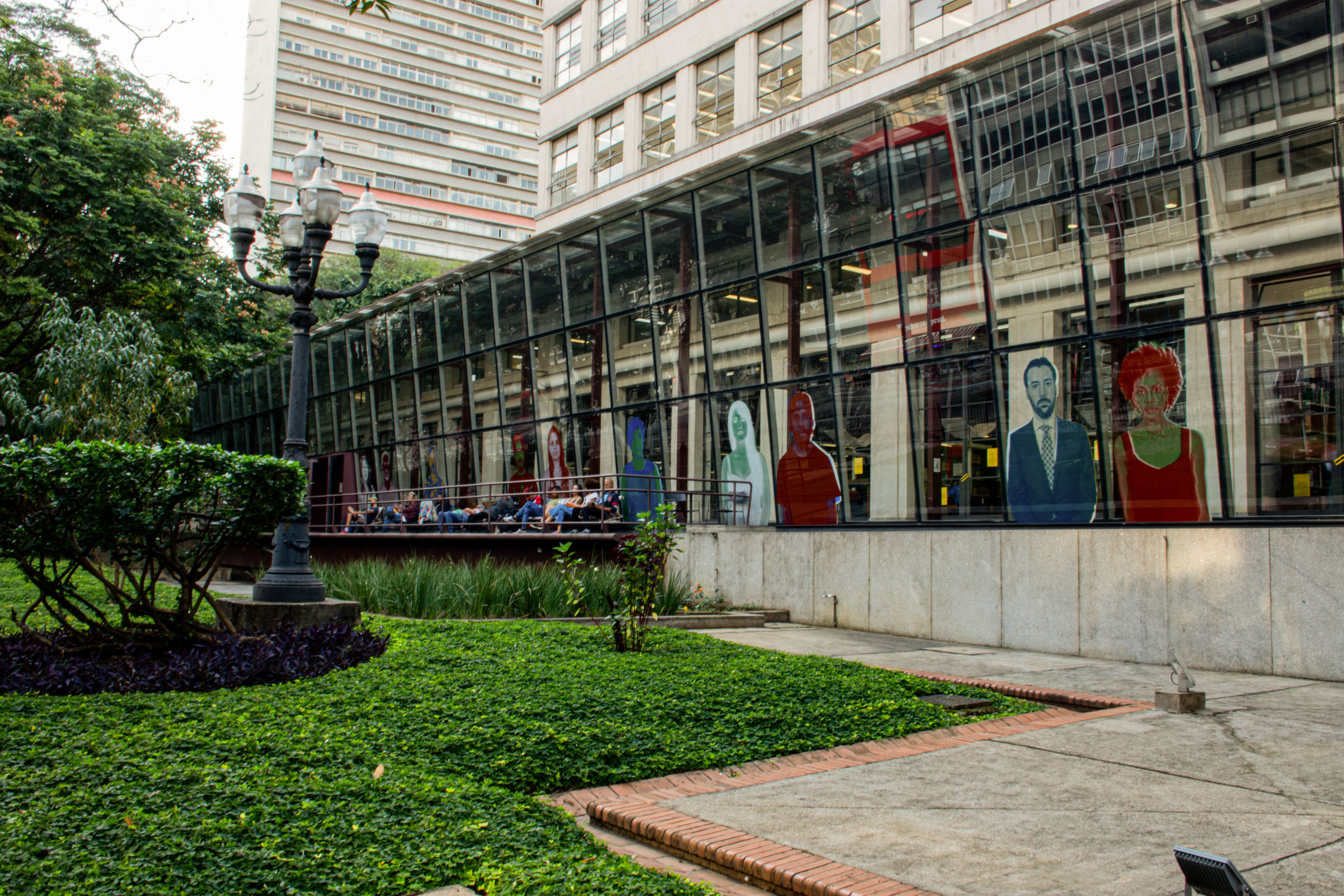 Fachada da Biblioteca Mário de Andrade
