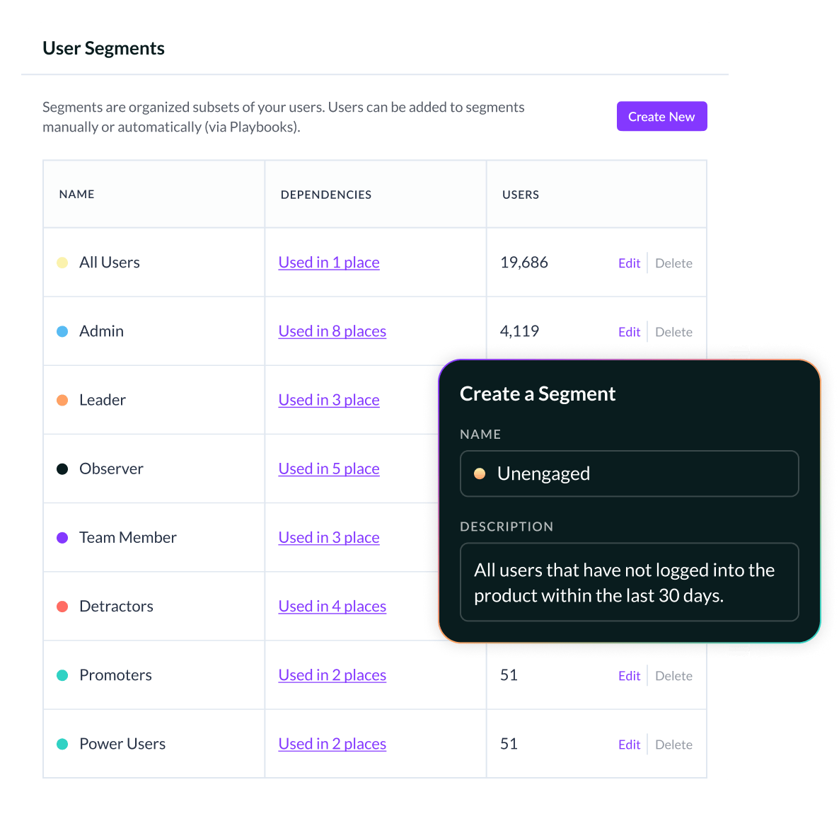 Build Segments in Minutes