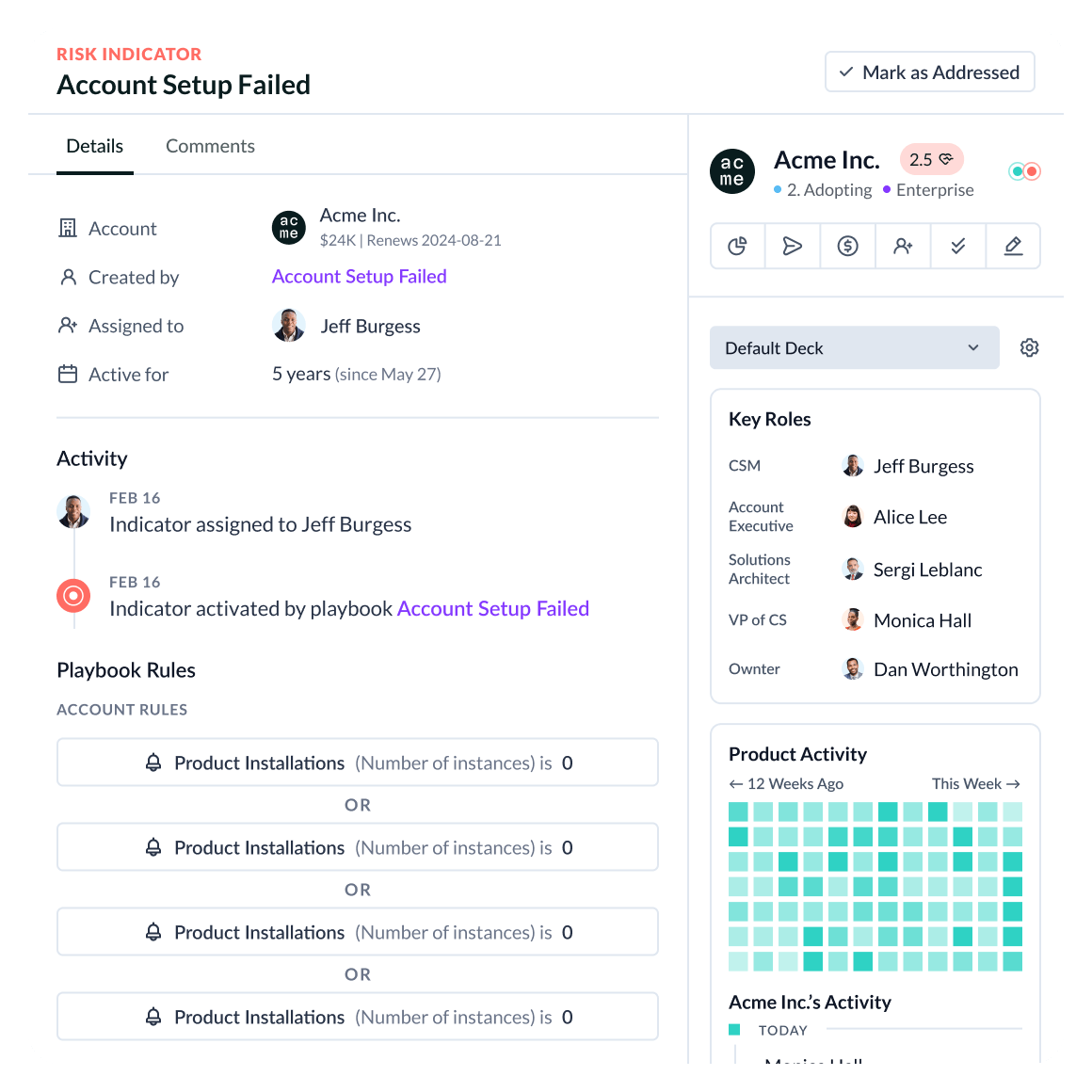 Respond Before Risk Escalates