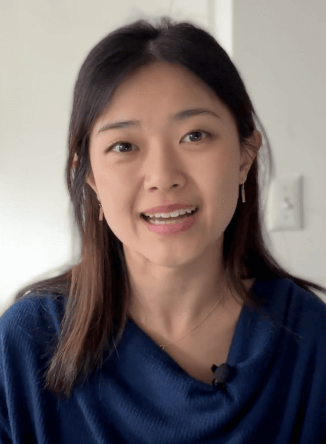 Still image of Alisa Feng from the Navattic Vitally case study