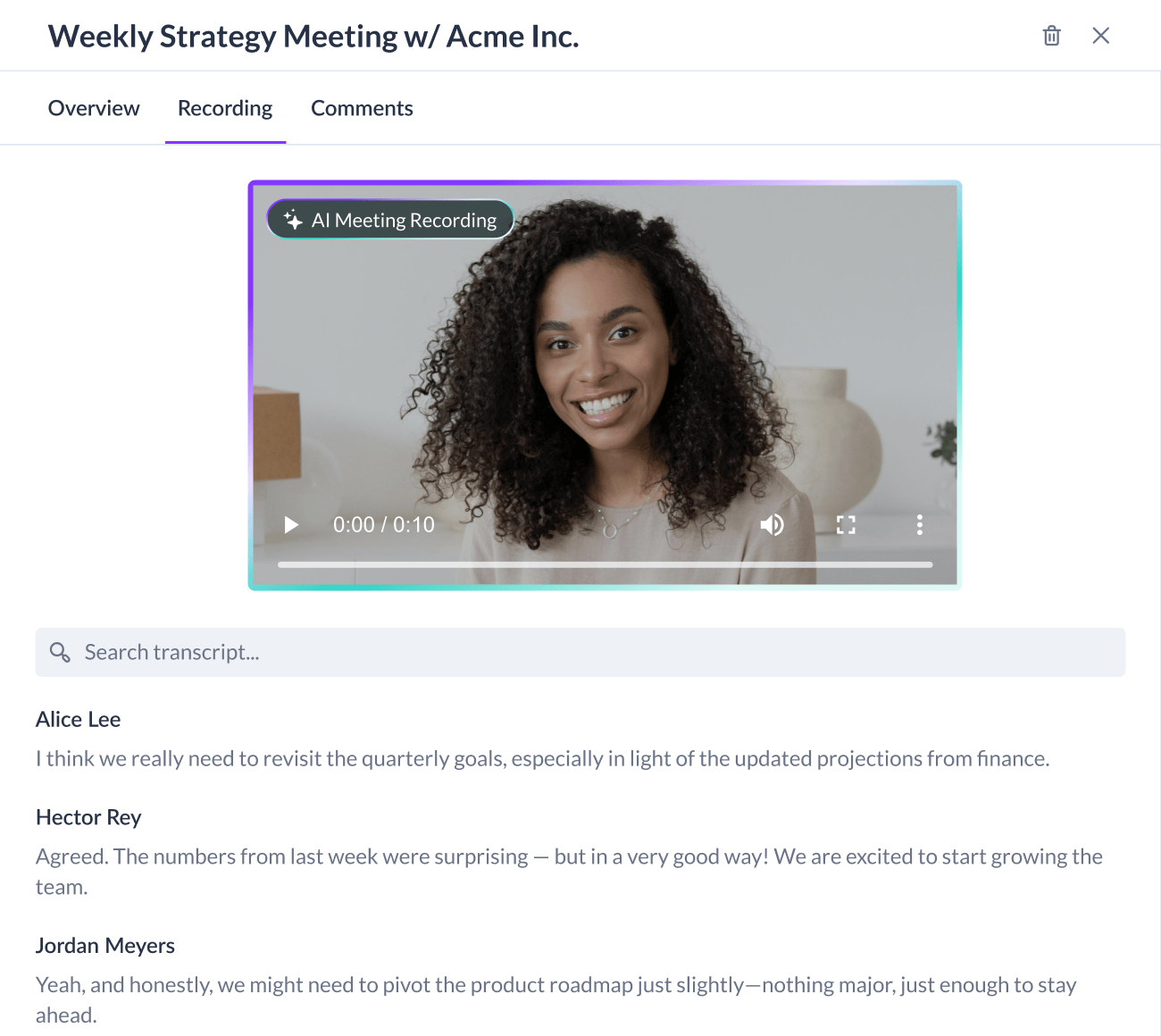 Vitally AI Meeting Call Recorder