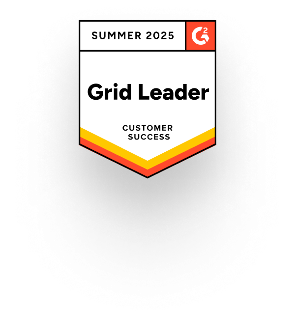 G2 Summer 2025 Customer Success Grid Leader Badge