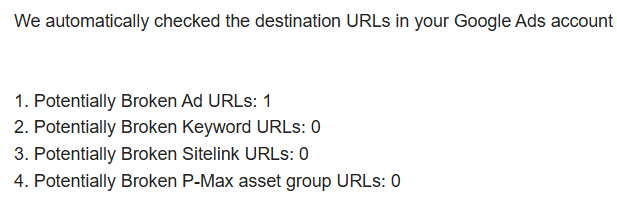 Real-World Example of Automated URL Checks