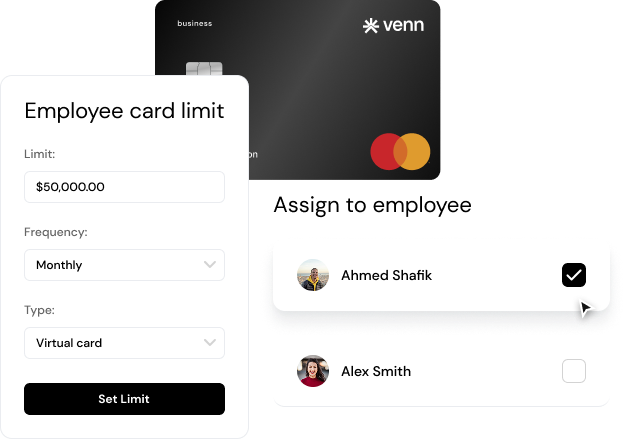 Unlimited physical and virtual cards