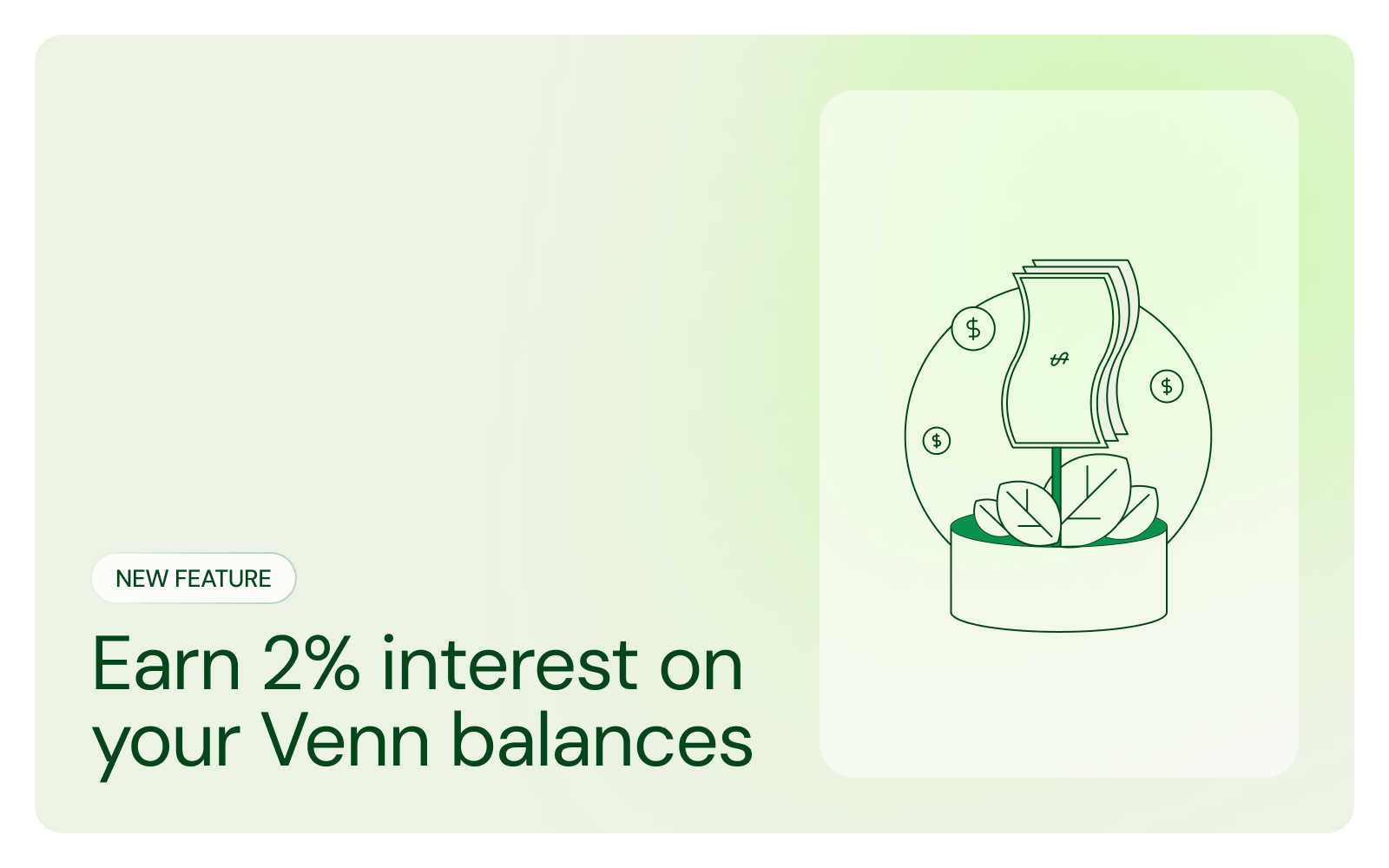 Venn Launches 2% Interest on All Balances: Earn While You Bank