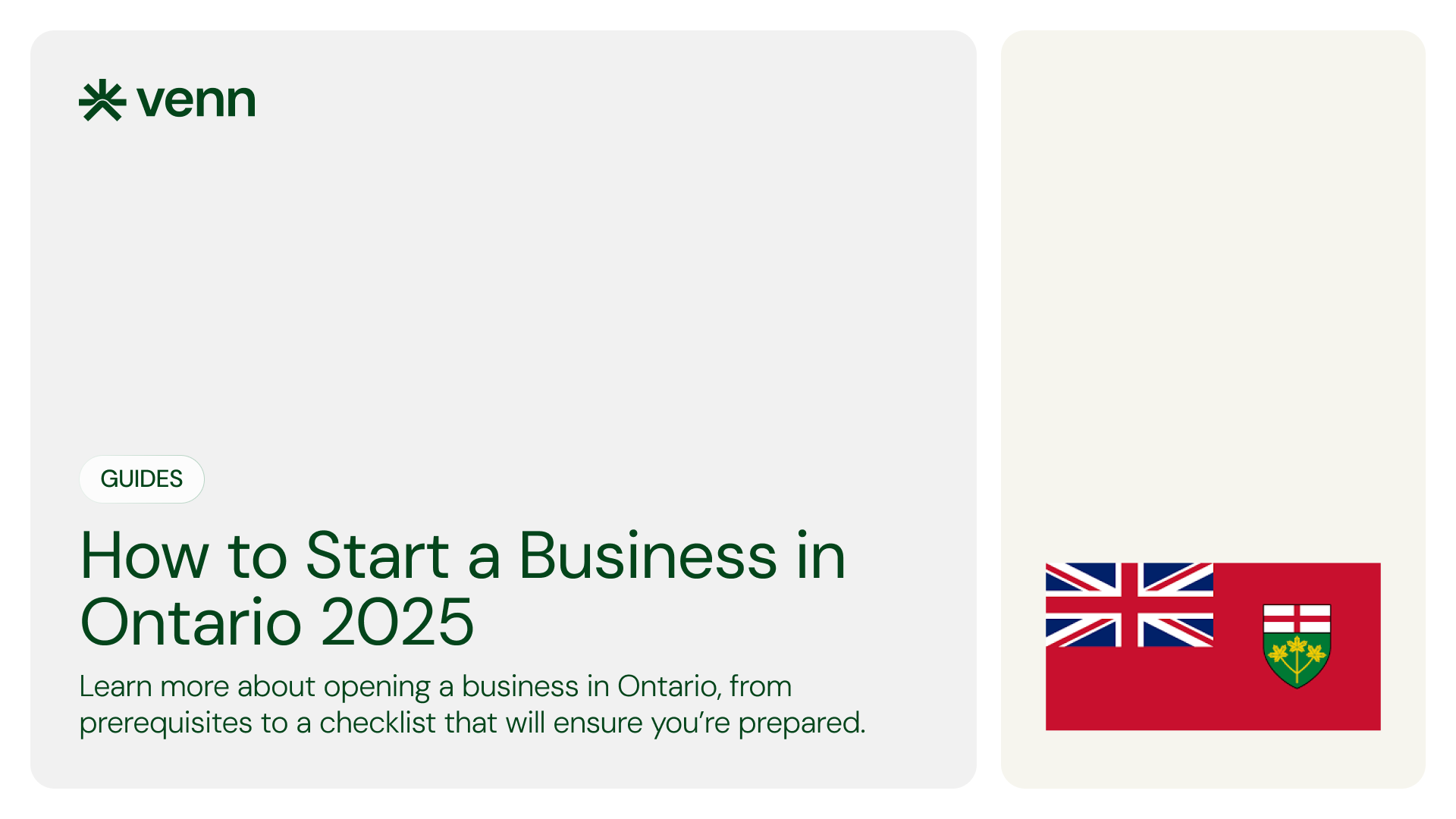 How to Start a Business in Ontario: Step-by-Step 2025 Guide