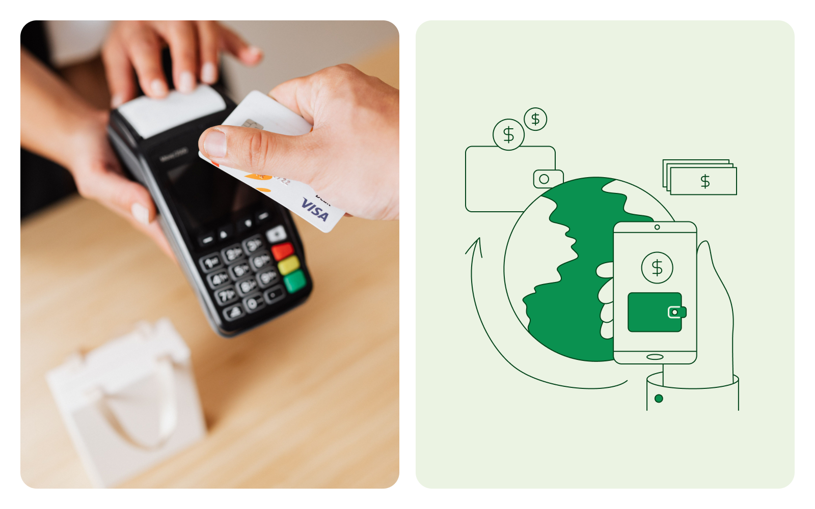 Payment on a POS