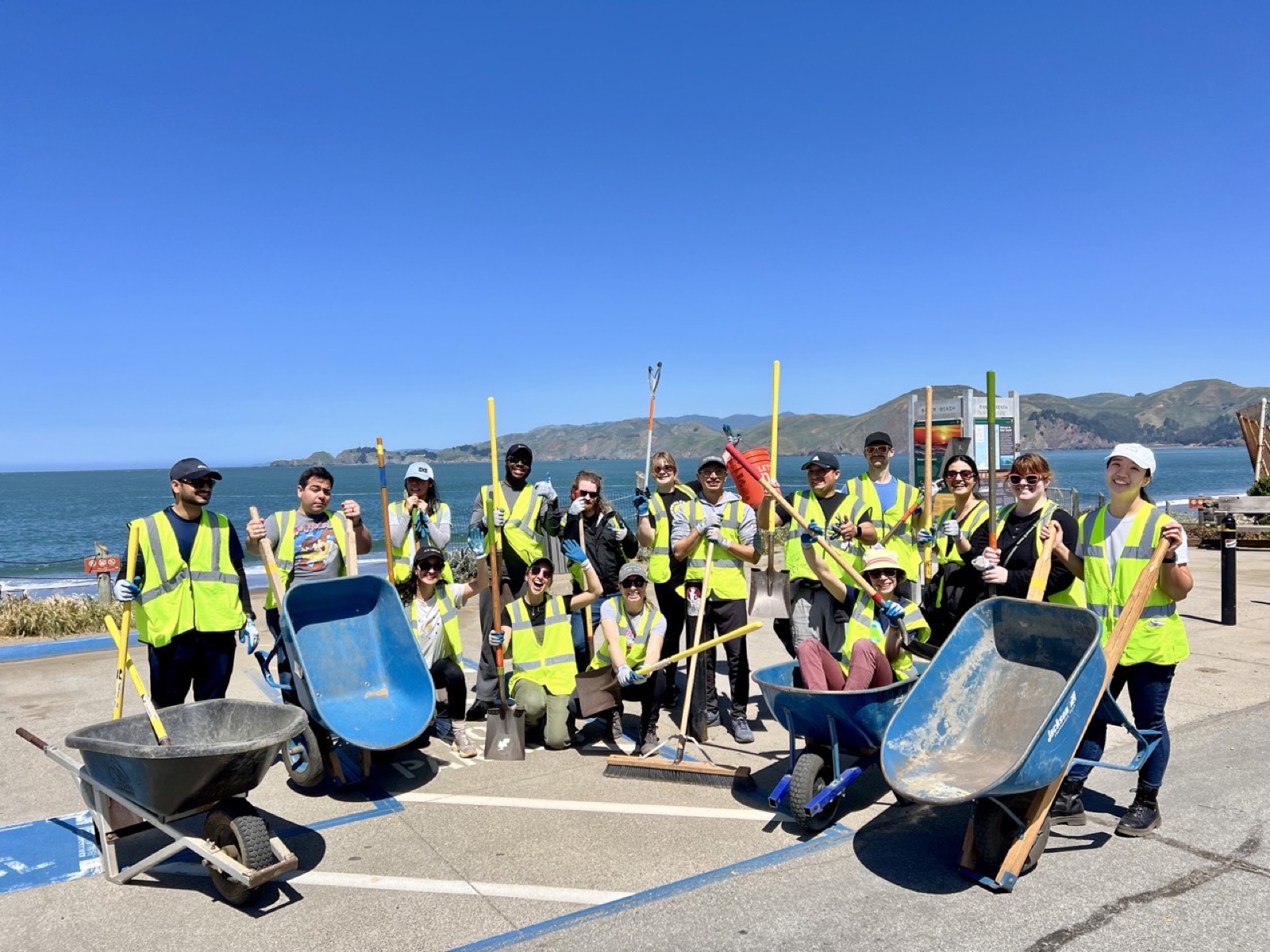 Rubi team on Earth Day
