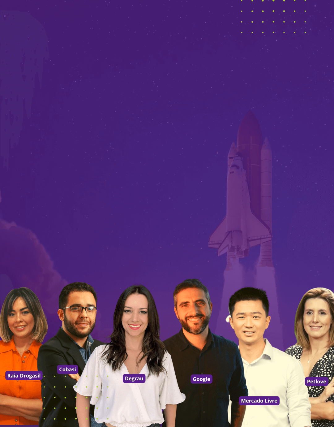 Time de especialistas - Degrau