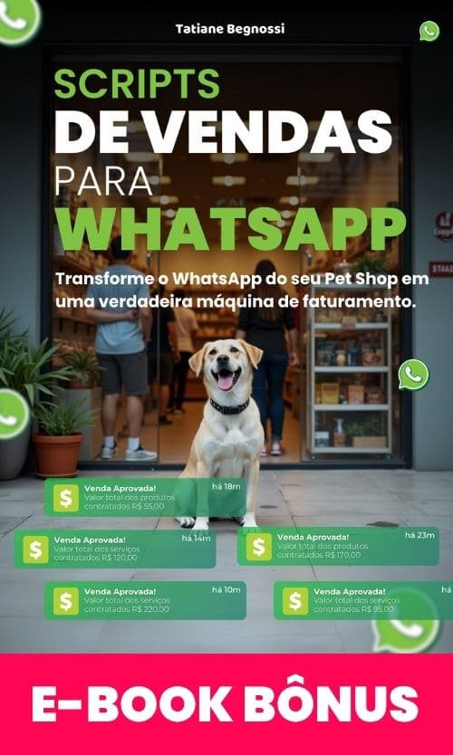 Treinamento vendedores para pet shop - bonus