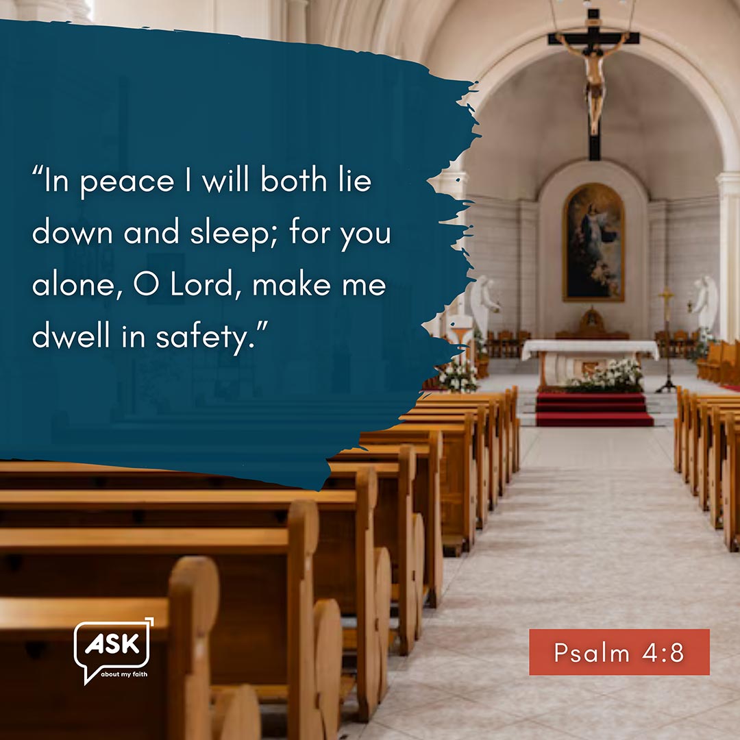 Bible Verse: Psalm 4:8