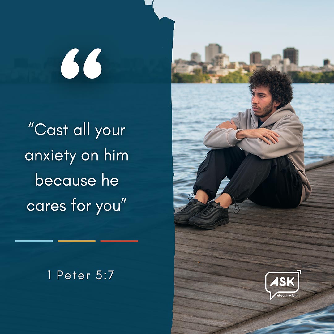 Bible Verse: 1 Peter 5:7