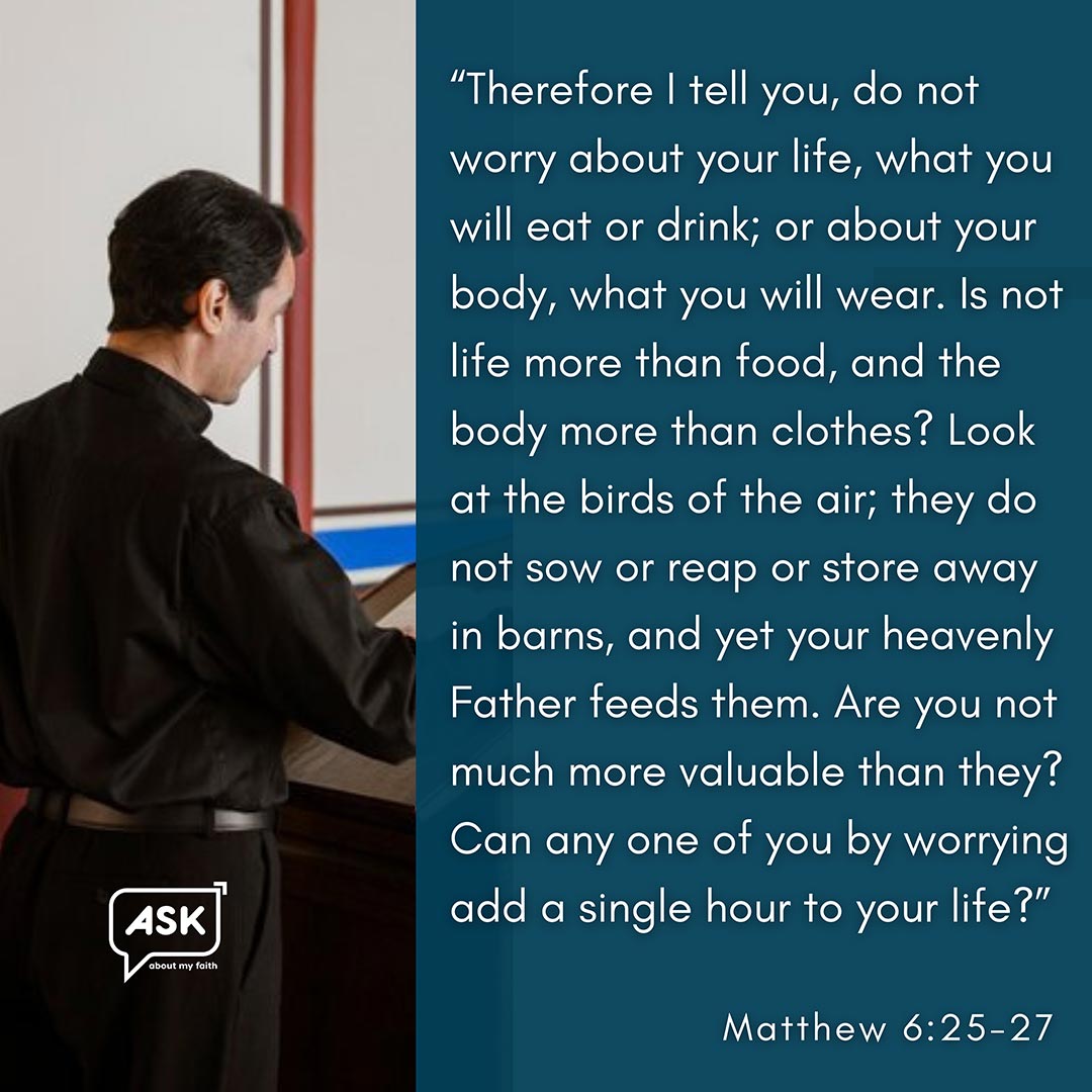 Bible Verse: Matthew 6:25-27