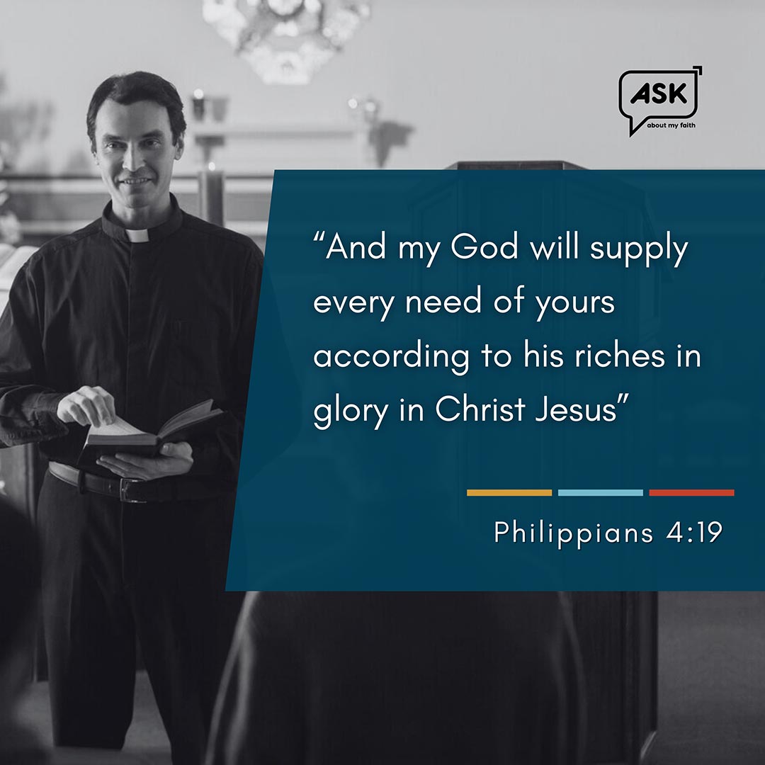 Bible Verse: Philippians 4:19