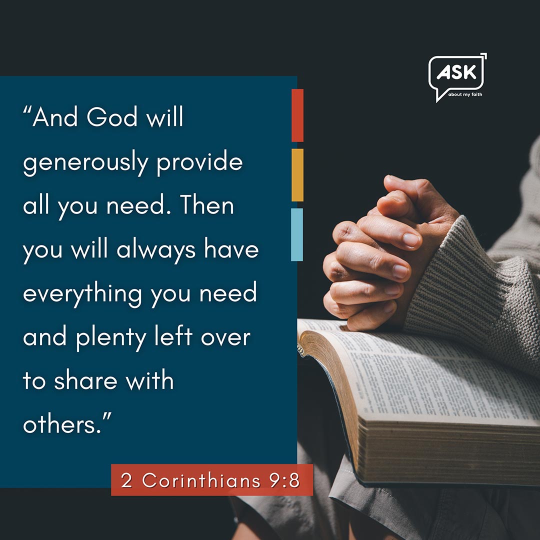 Bible Verse: 2 Corinthians 9:8