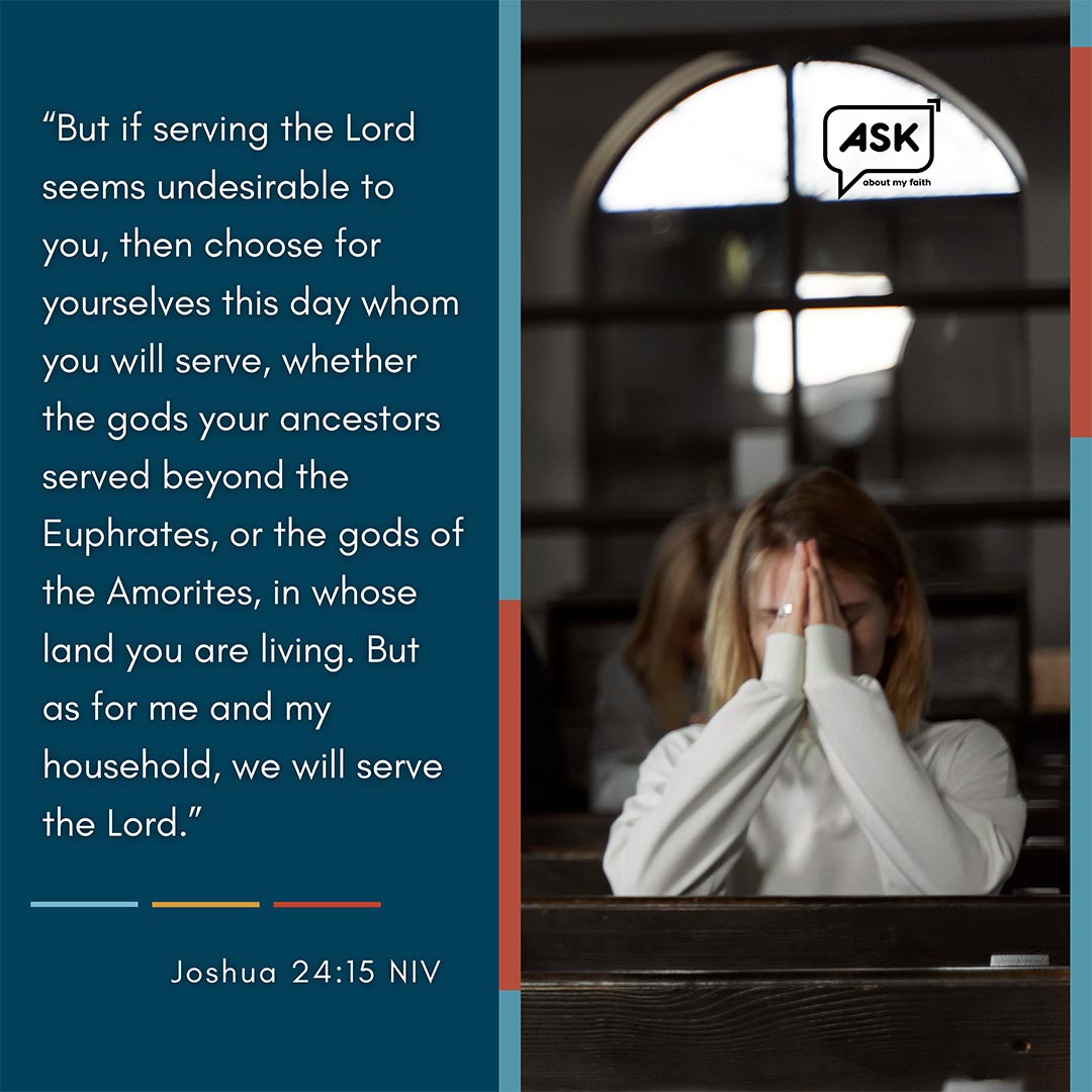Joshua 24:15 NIV 