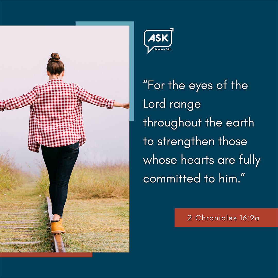 2 Chronicles 16:9a 