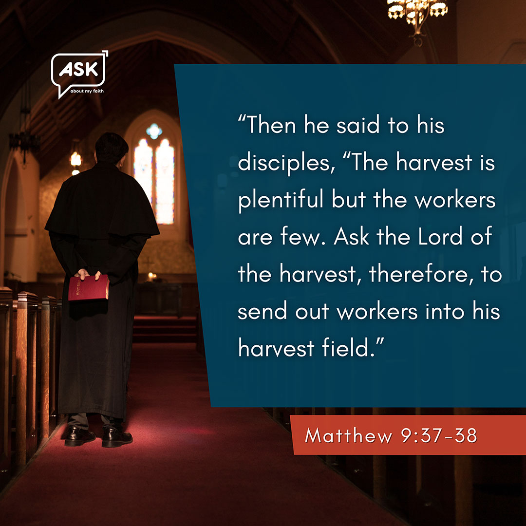 Bible Verse:Matthew 9:37-38