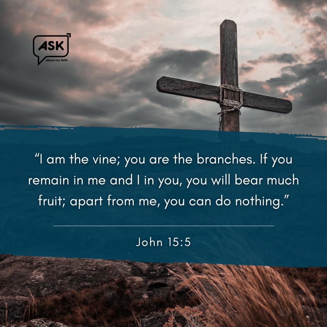 Bible Verse: John 15:5