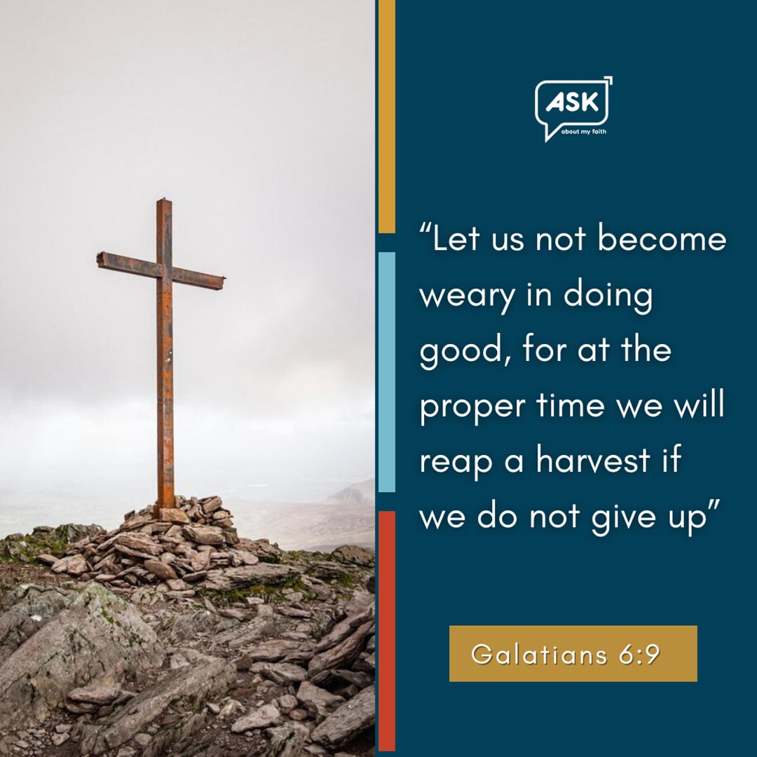 Bible Verse: Galatians 6:9