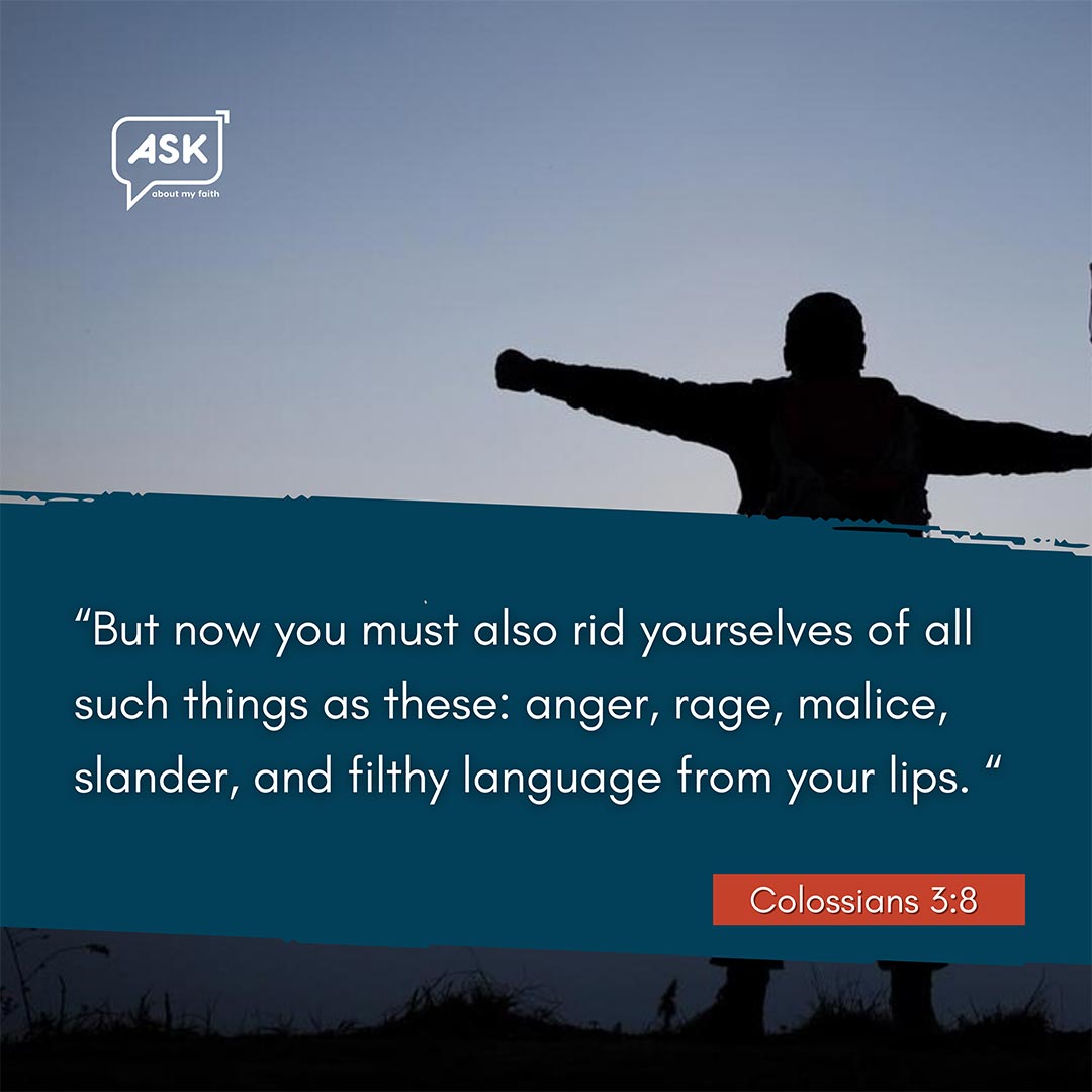 Bible Verse: Colossians 3:8