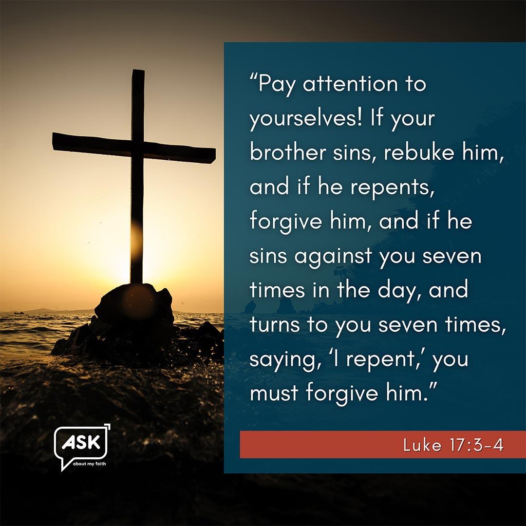 Bible Verse: Luke 17:3-4