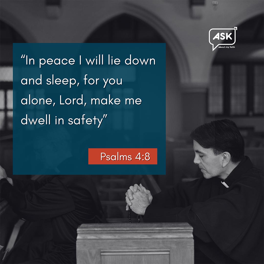 Bible Verse: Psalms 4:8