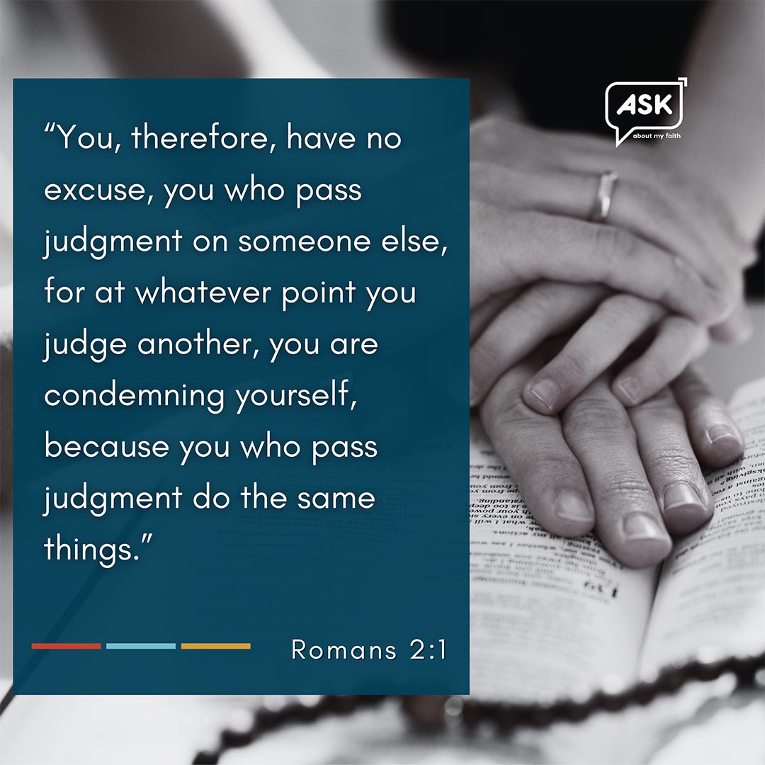 Bible Verse: Romans 2:1