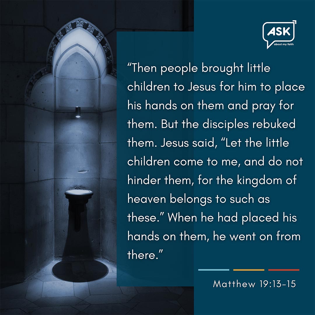Bible Verse: Matthew 19:13-15