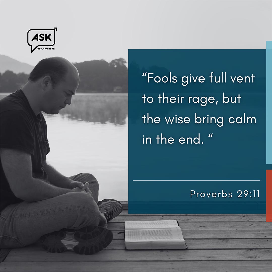 Bible Verse: Proverbs 29:11