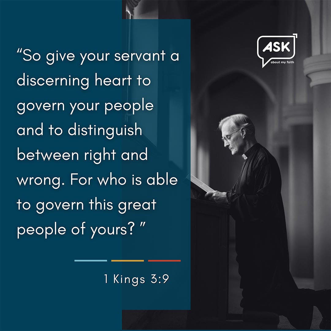 Bible Verse: 1 Kings 3:9