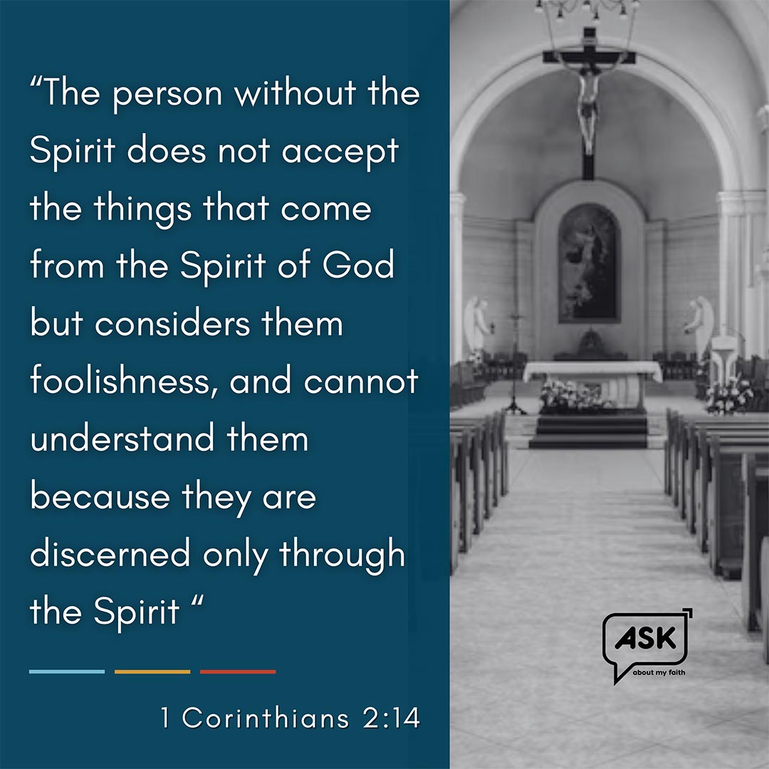 Bible Verse: 1 Corinthians 2:14