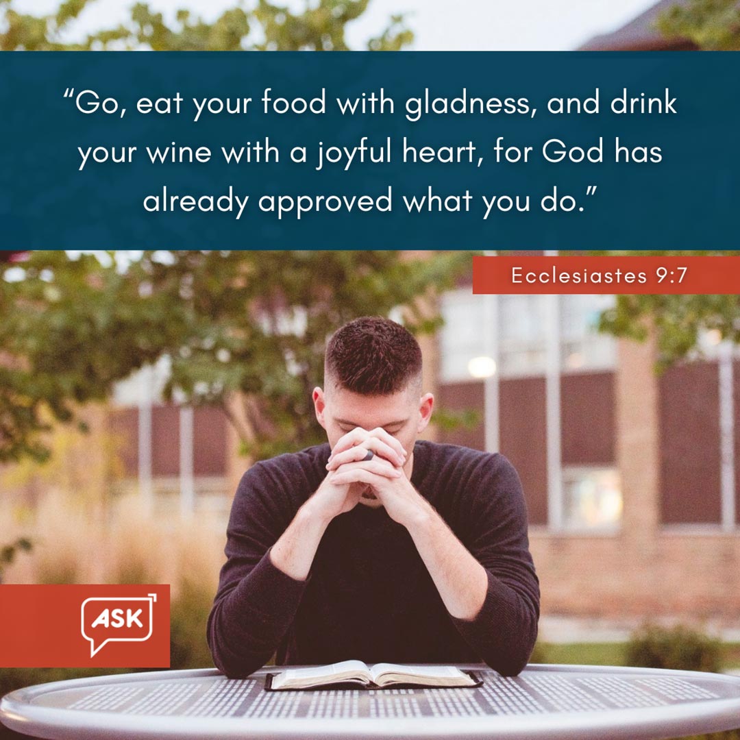 Bible Verse: Ecclesiastes 9:7