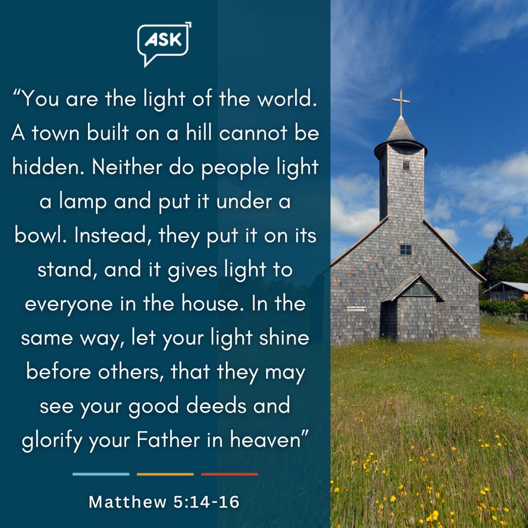 Bible Verse: Matthew 5:14-16