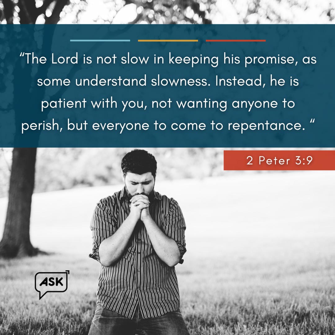 Bible Verse: 2 Peter 3:9
