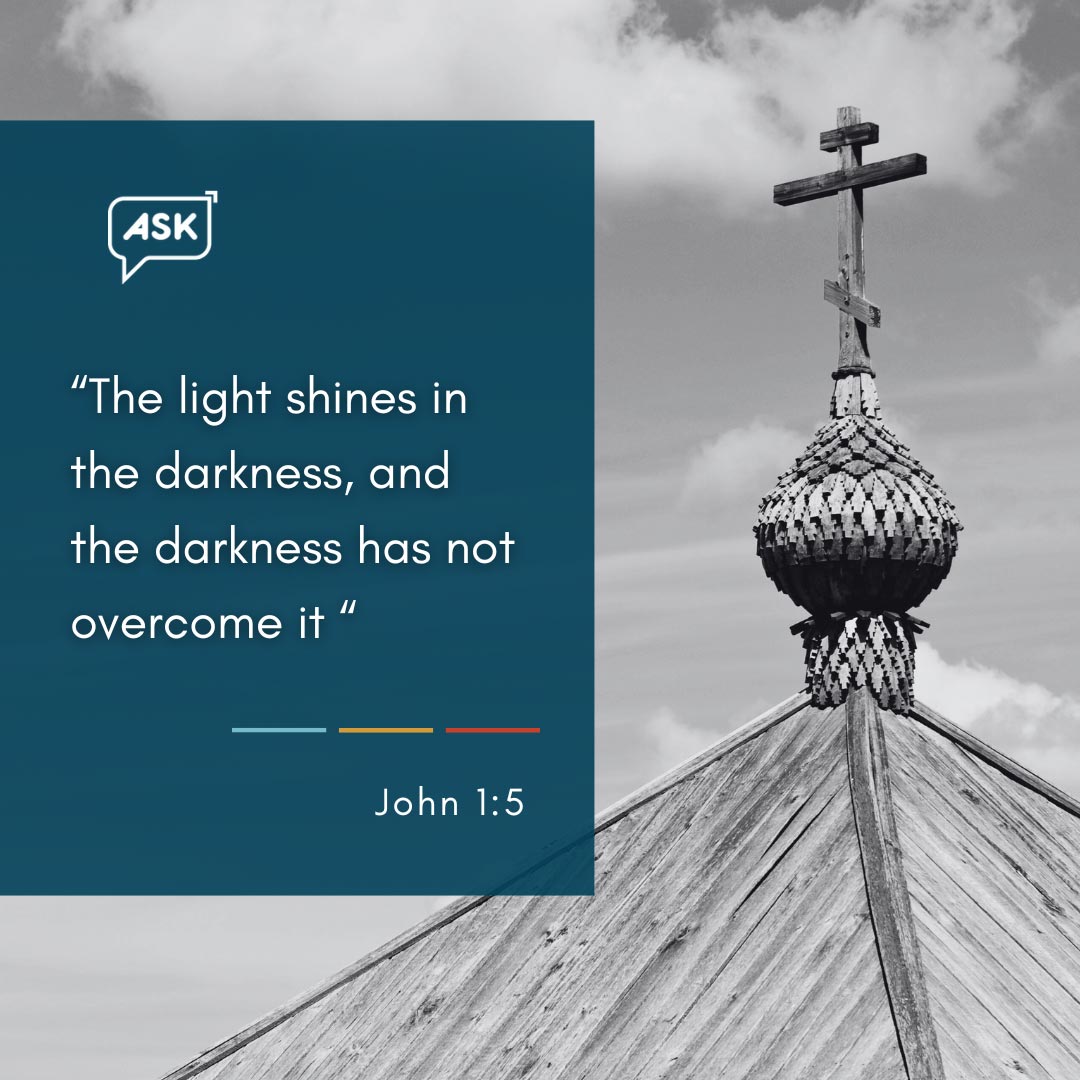 Bible Verse: John 1:5	