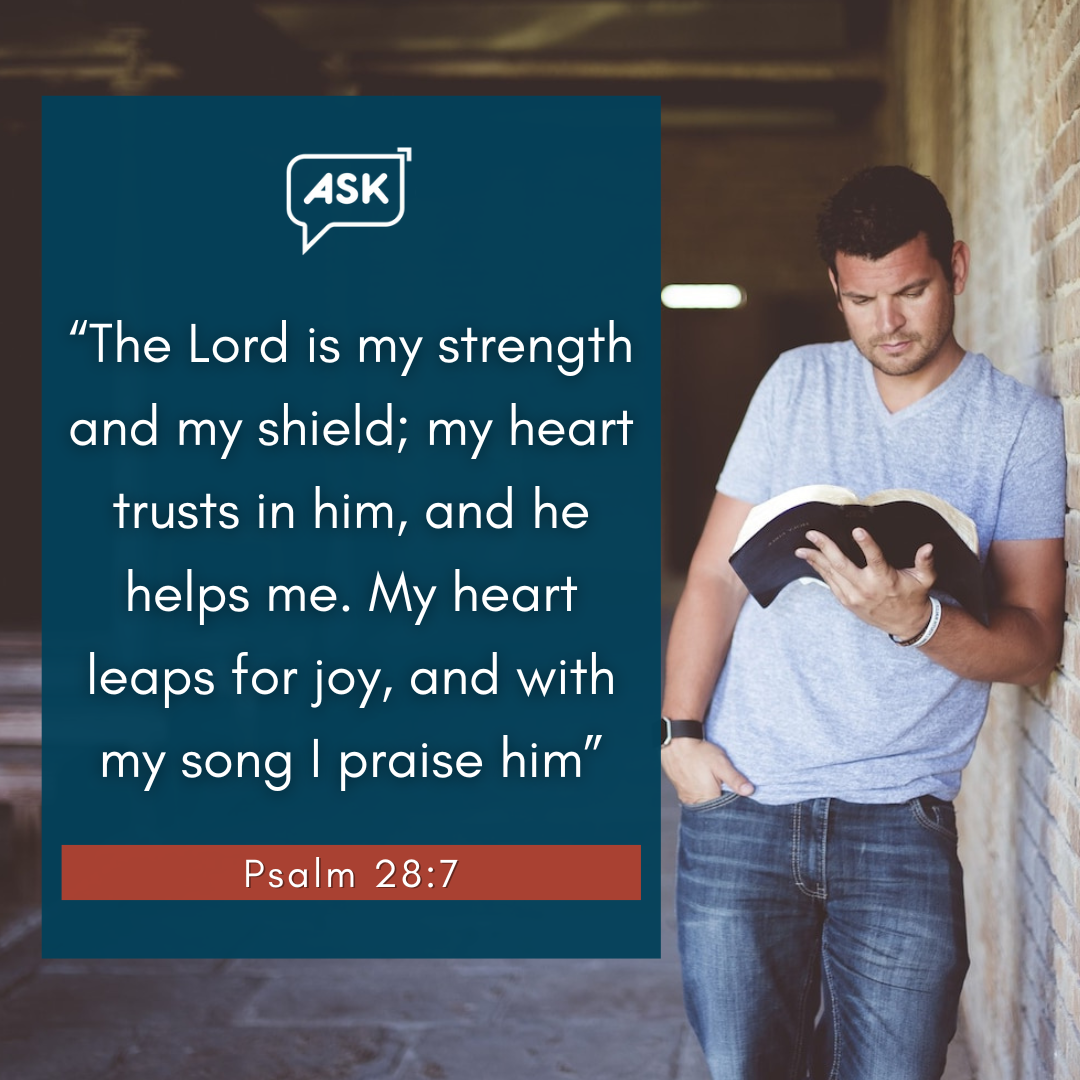 Bible Verse: Psalm 28:7