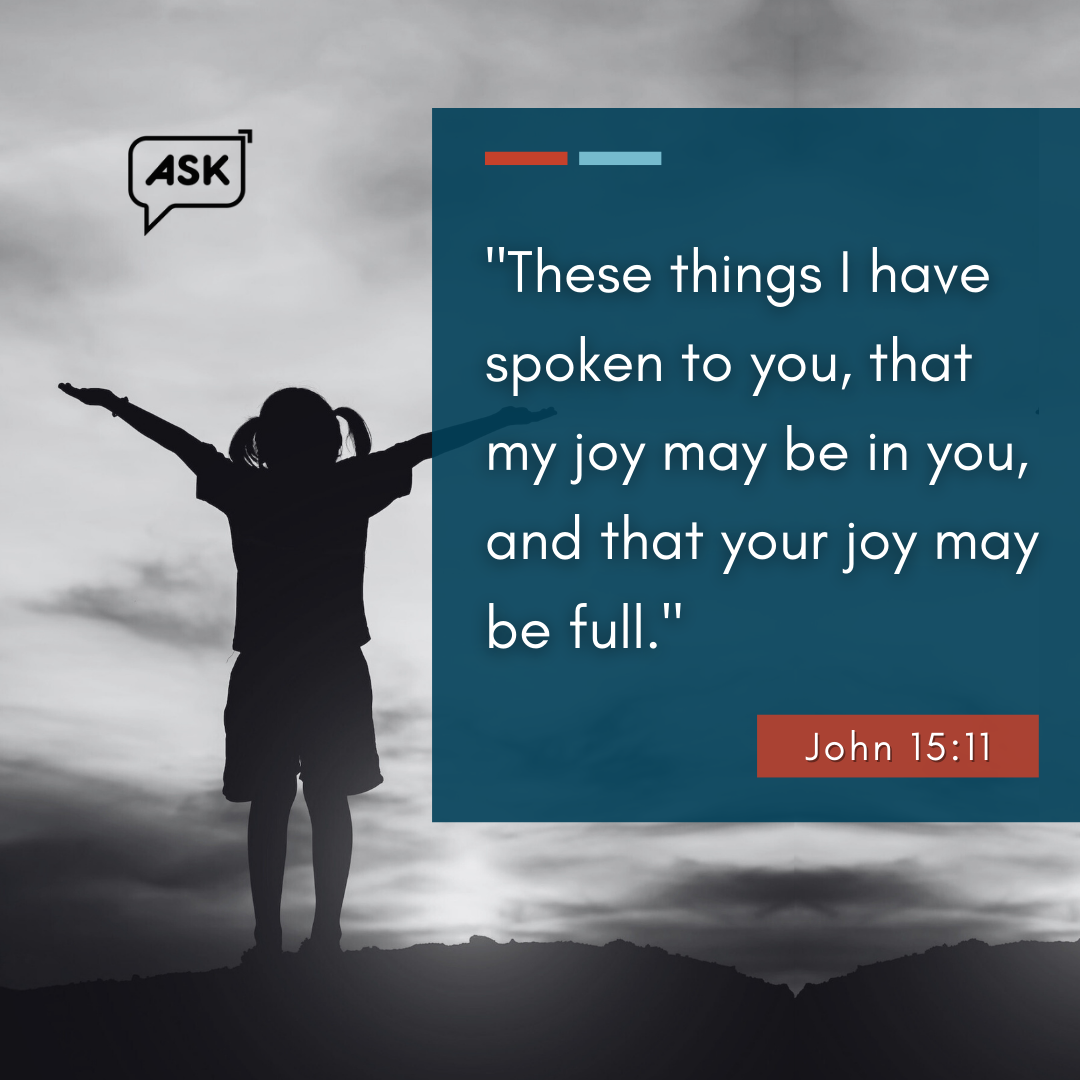 Bible Verse: John 15:11