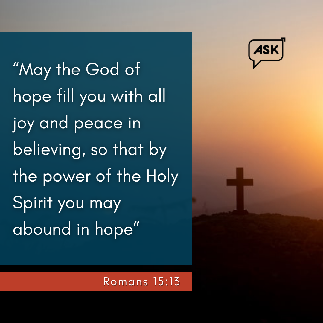 Bible Verse: Romans 15:13