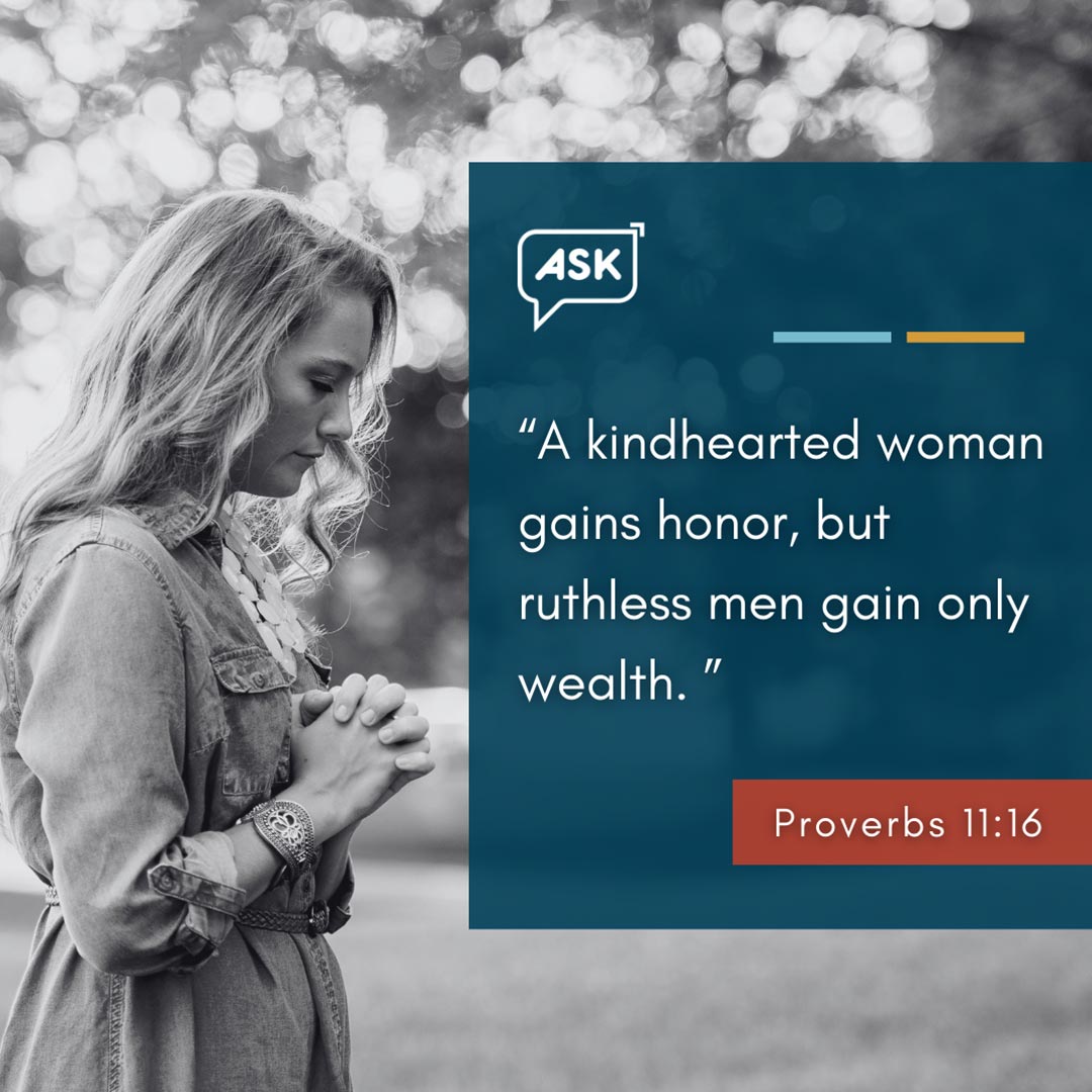 Bible Verse: Proverbs 11:16