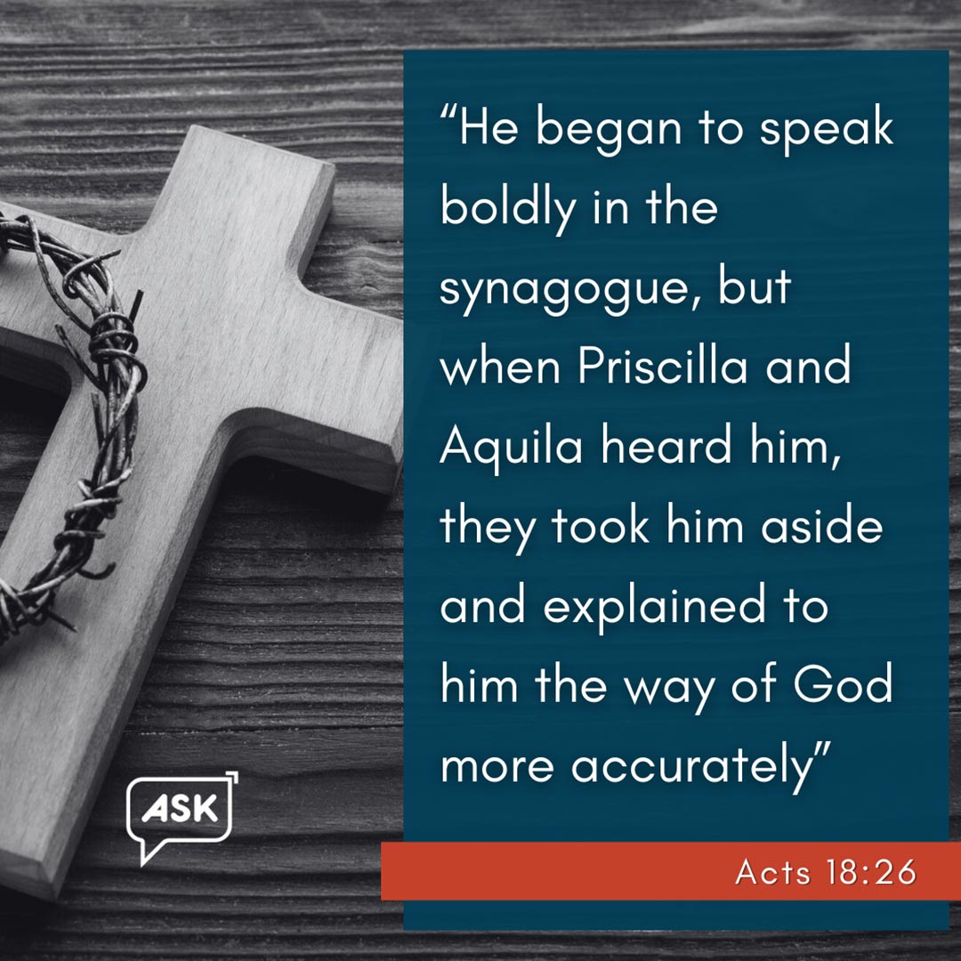 Bible Verse: Acts 18:26