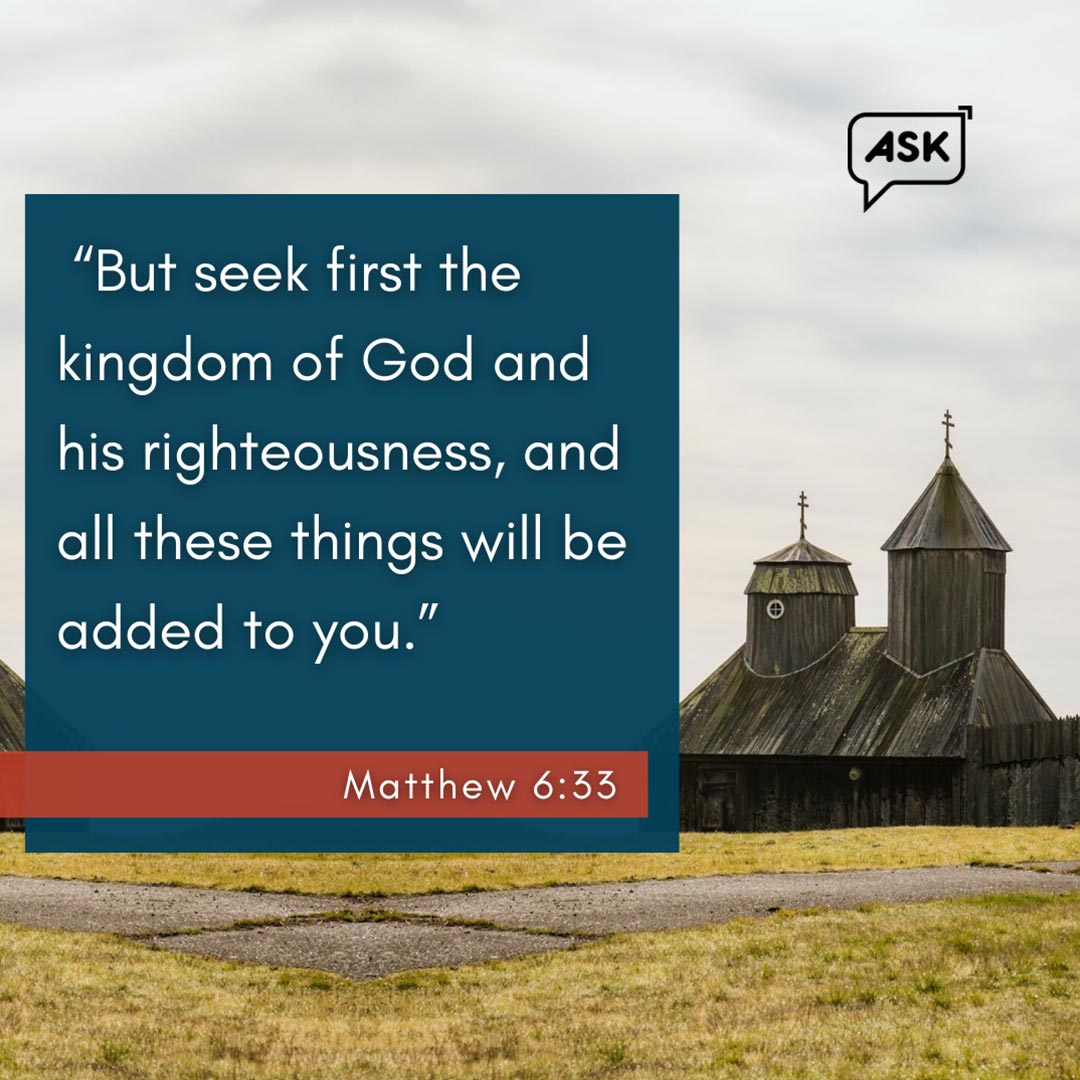 Bible Verse: Matthew 6:33