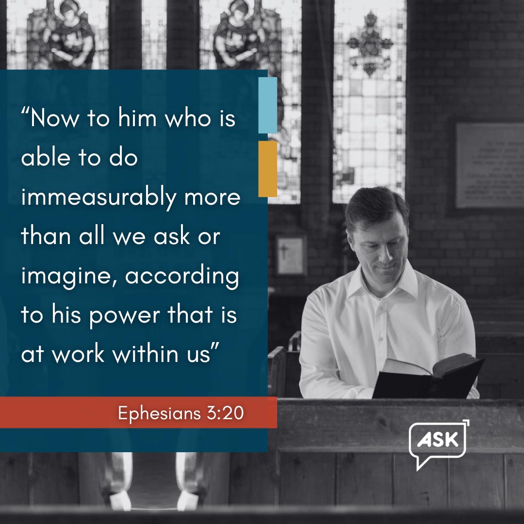 Bible Verse: Ephesians 3:20