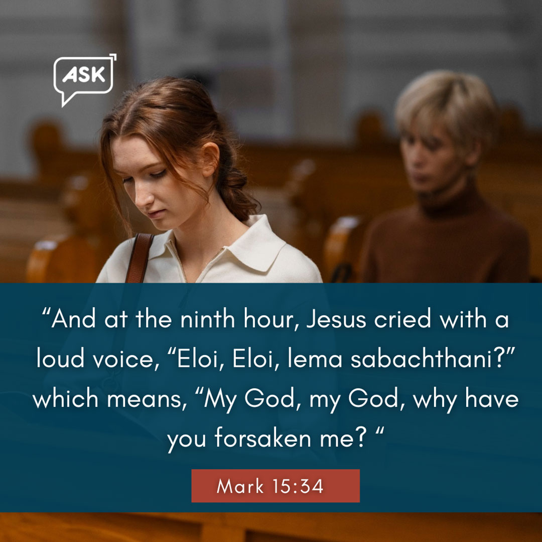 Bible Verse: Mark 15:34