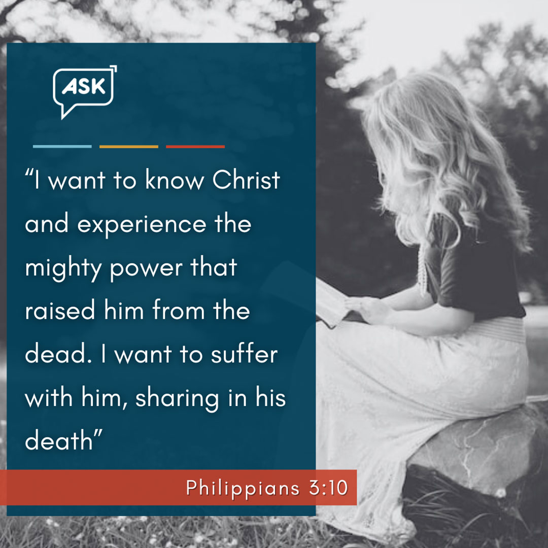 Bible Verse: Philippians 3:10