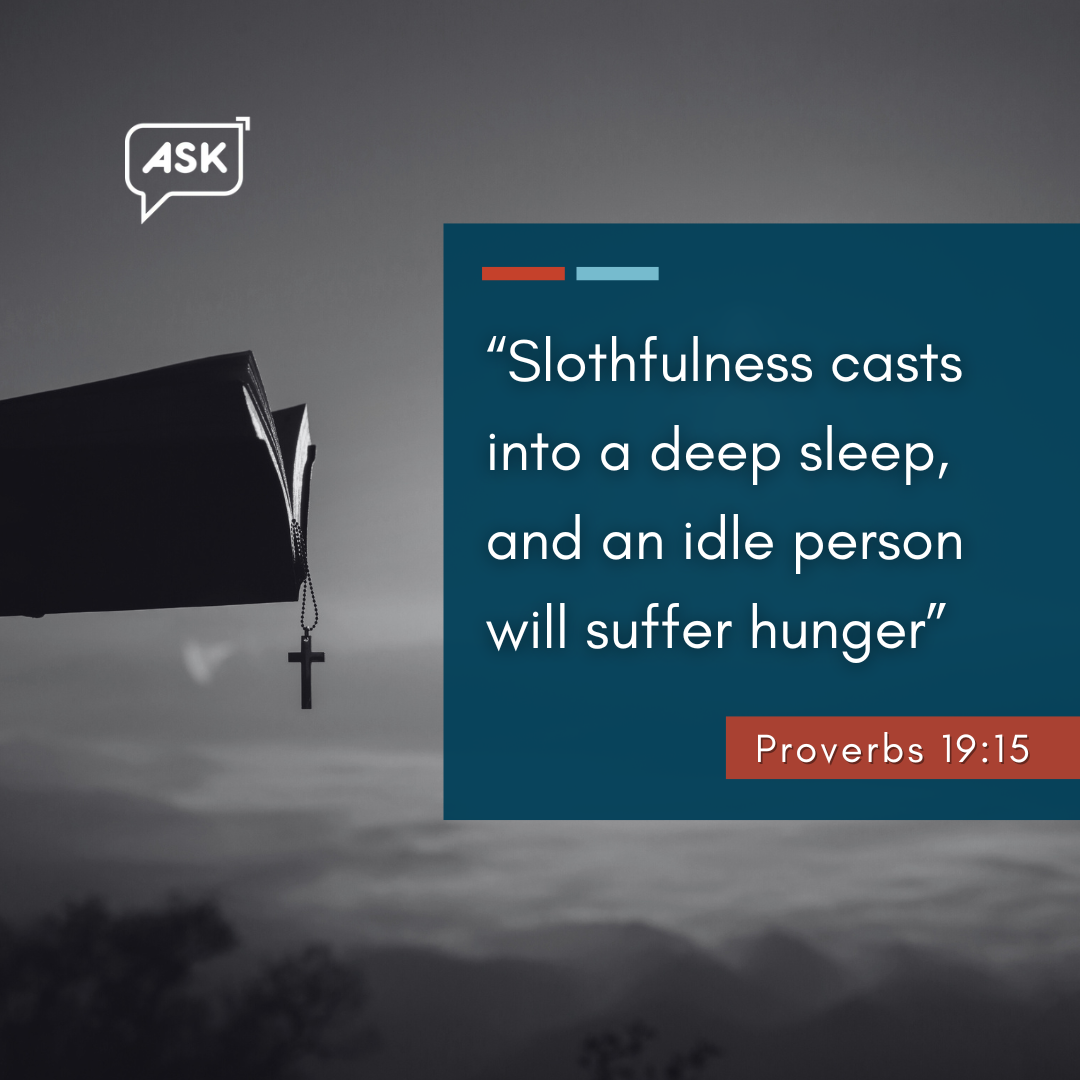 Bible Verse: Proverbs 19:15