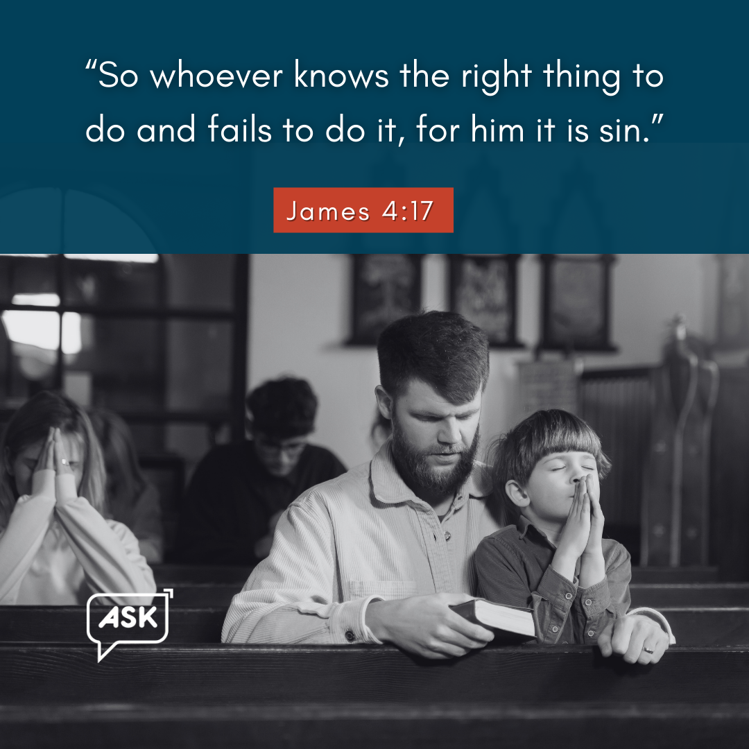 Bible Verse: James 4:17